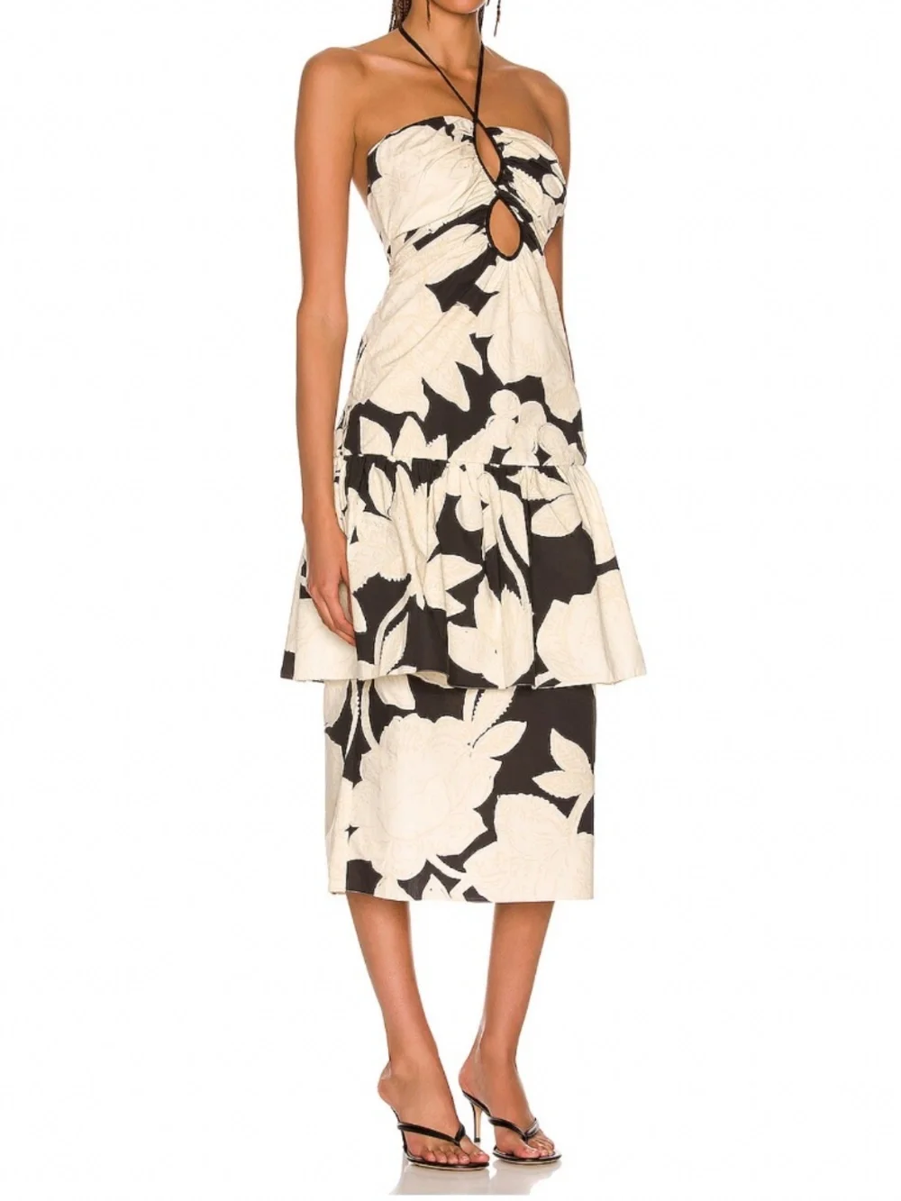 Johanna Ortiz Love in spanglish Midi dress sz 8